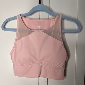 Blush Pink Buffbunny Collection Sports Bra
